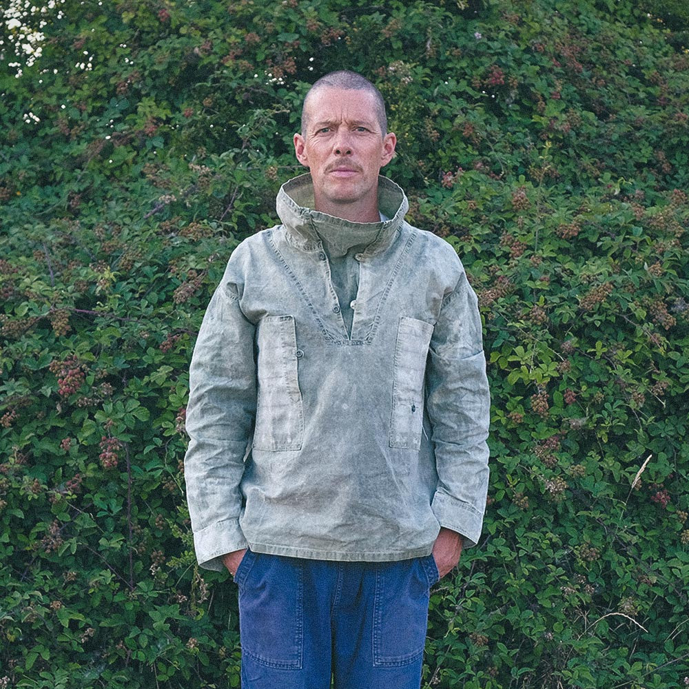 Hand dyed American military smock