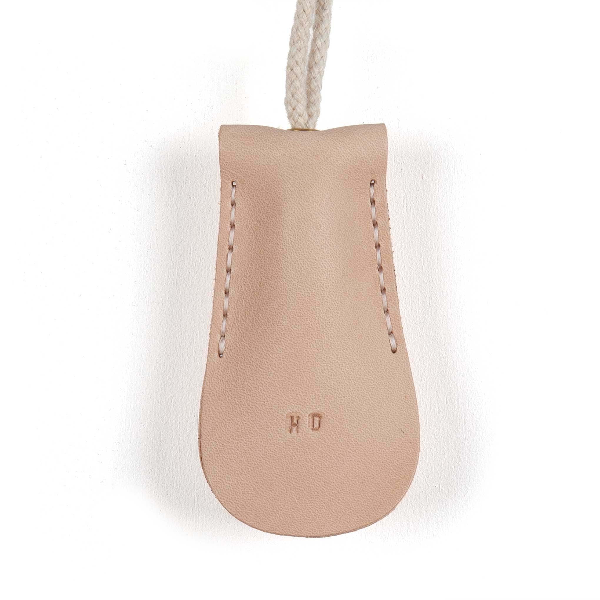 Key Holder, Hand Sewn - Nude