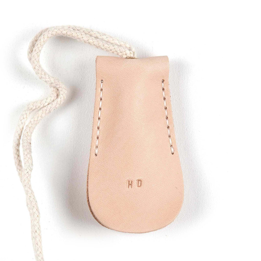 Key Holder, Hand Sewn - Nude