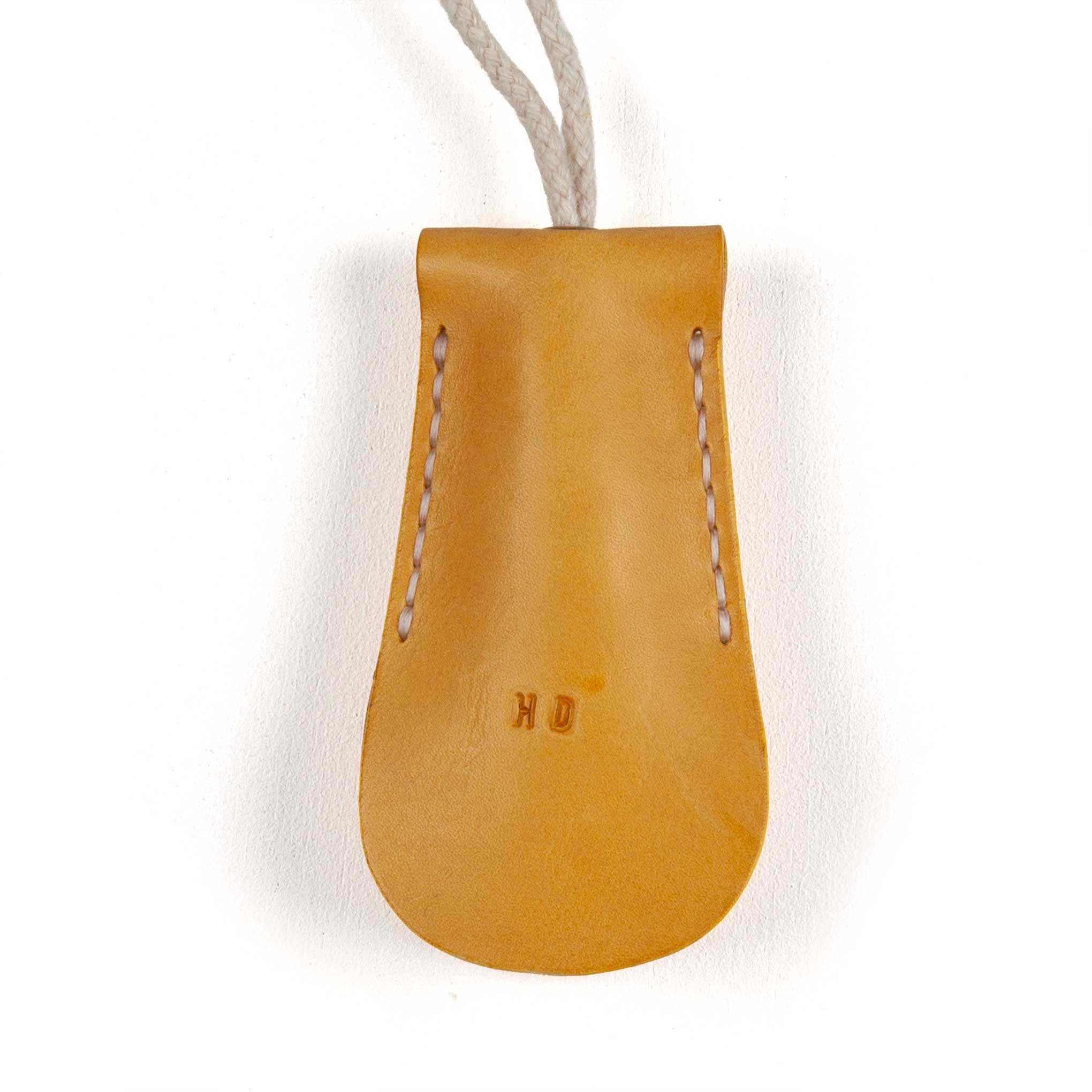 Key Holder, Hand Sewn - English Mustard