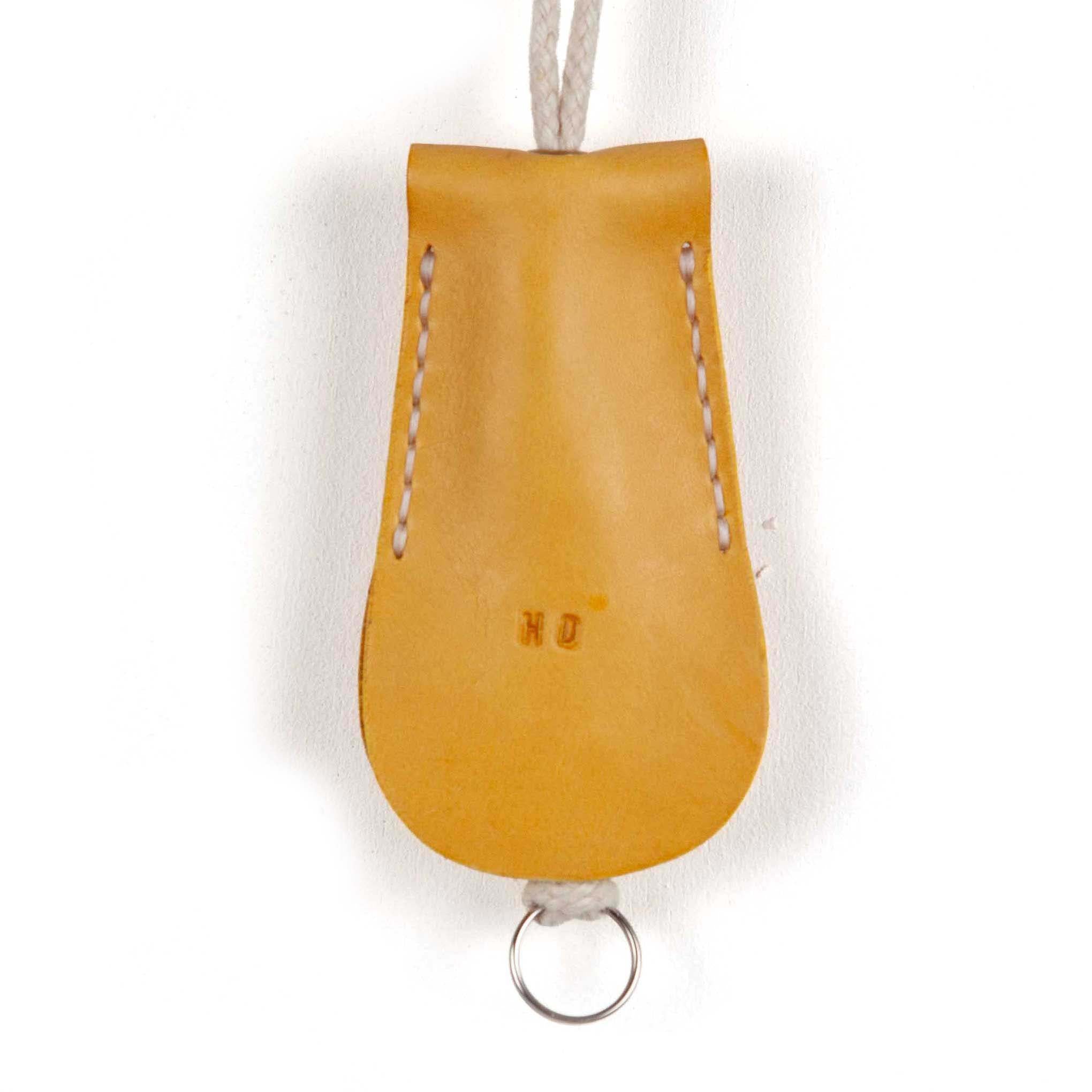 Key Holder, Hand Sewn - English Mustard