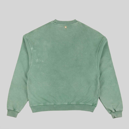 Sweatshirt, Naturally Dyed - Lazy Green