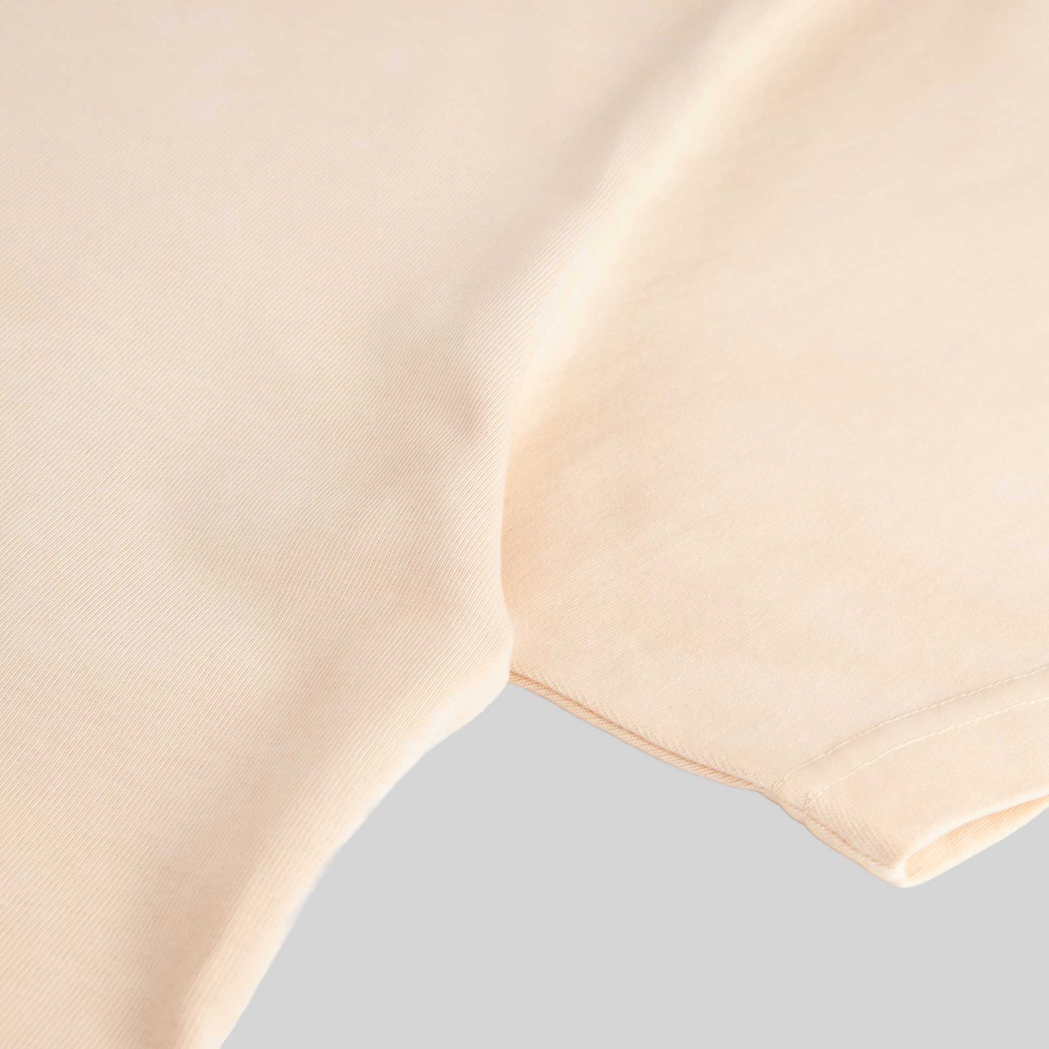 Tee, Naturally Dyed  - Apricot