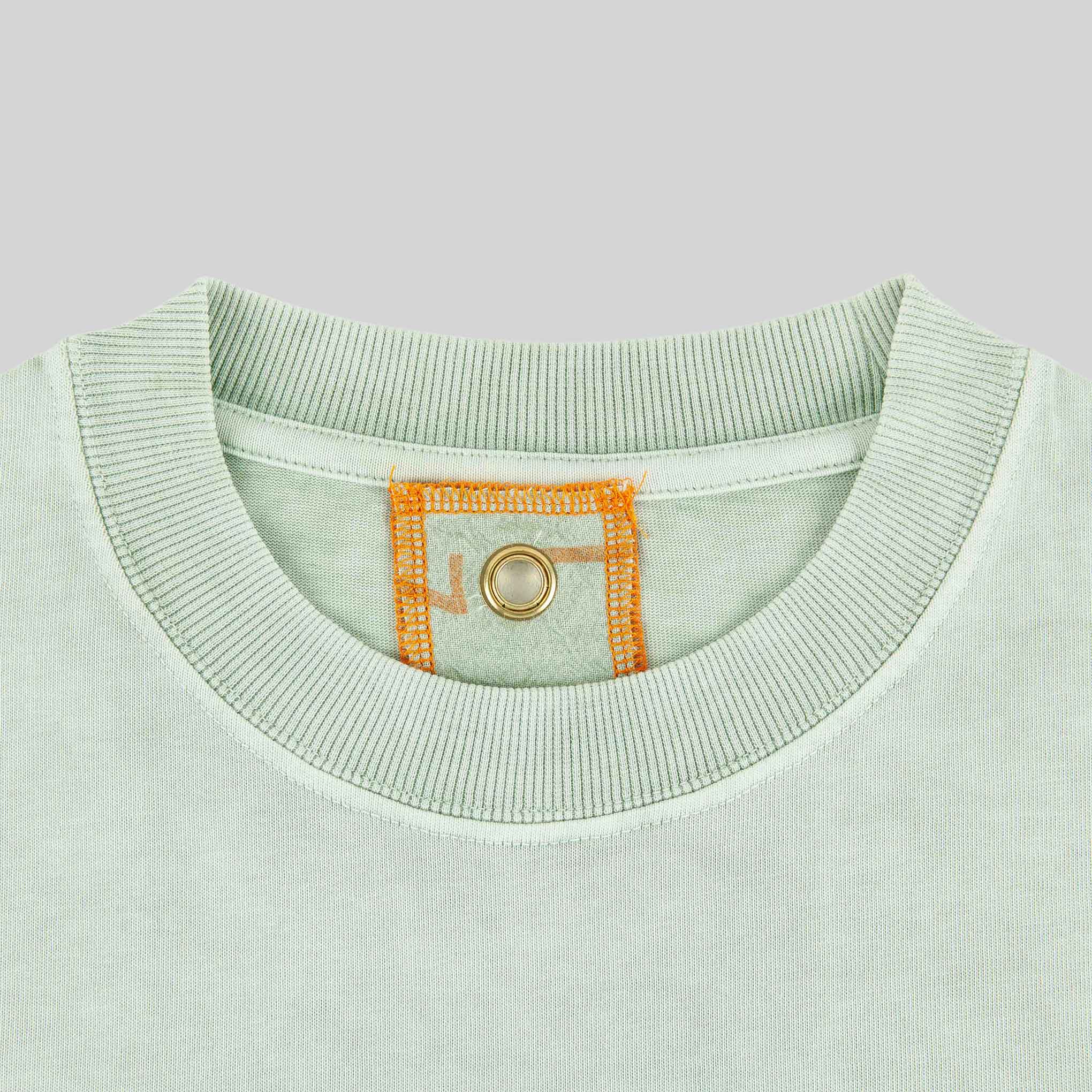 Tee, Naturally Dyed  - Lazy Green