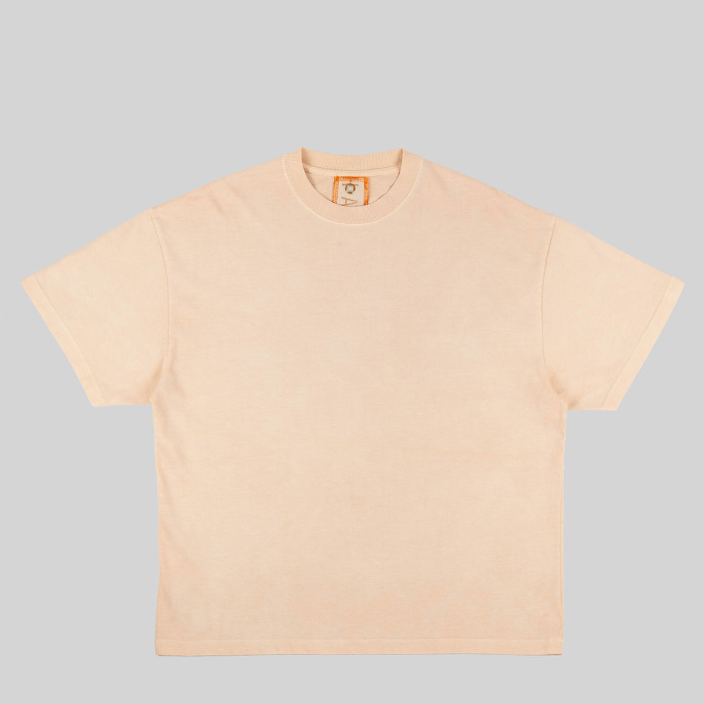 Tee, Naturally Dyed  - Apricot
