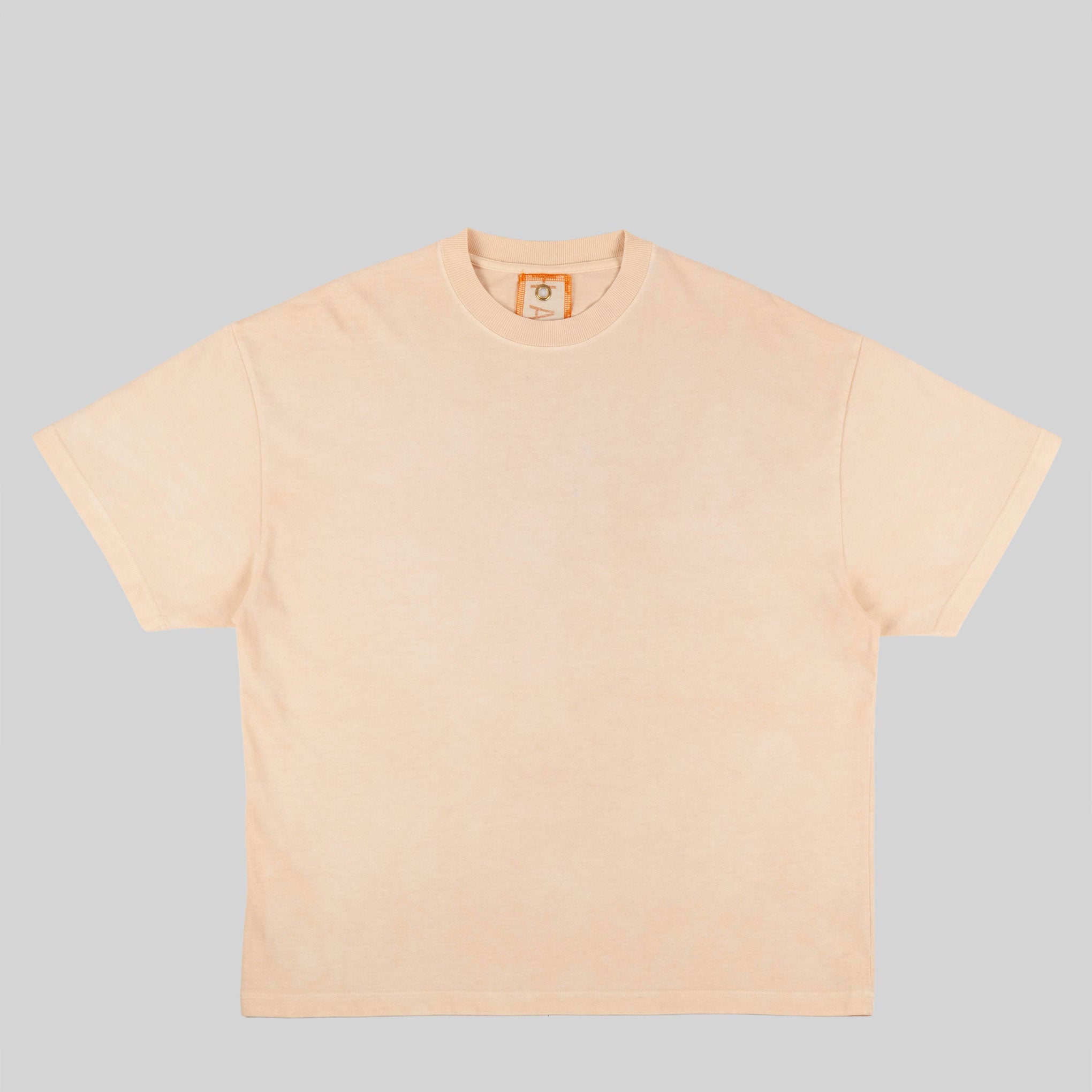 Tee, Naturally Dyed  - Apricot