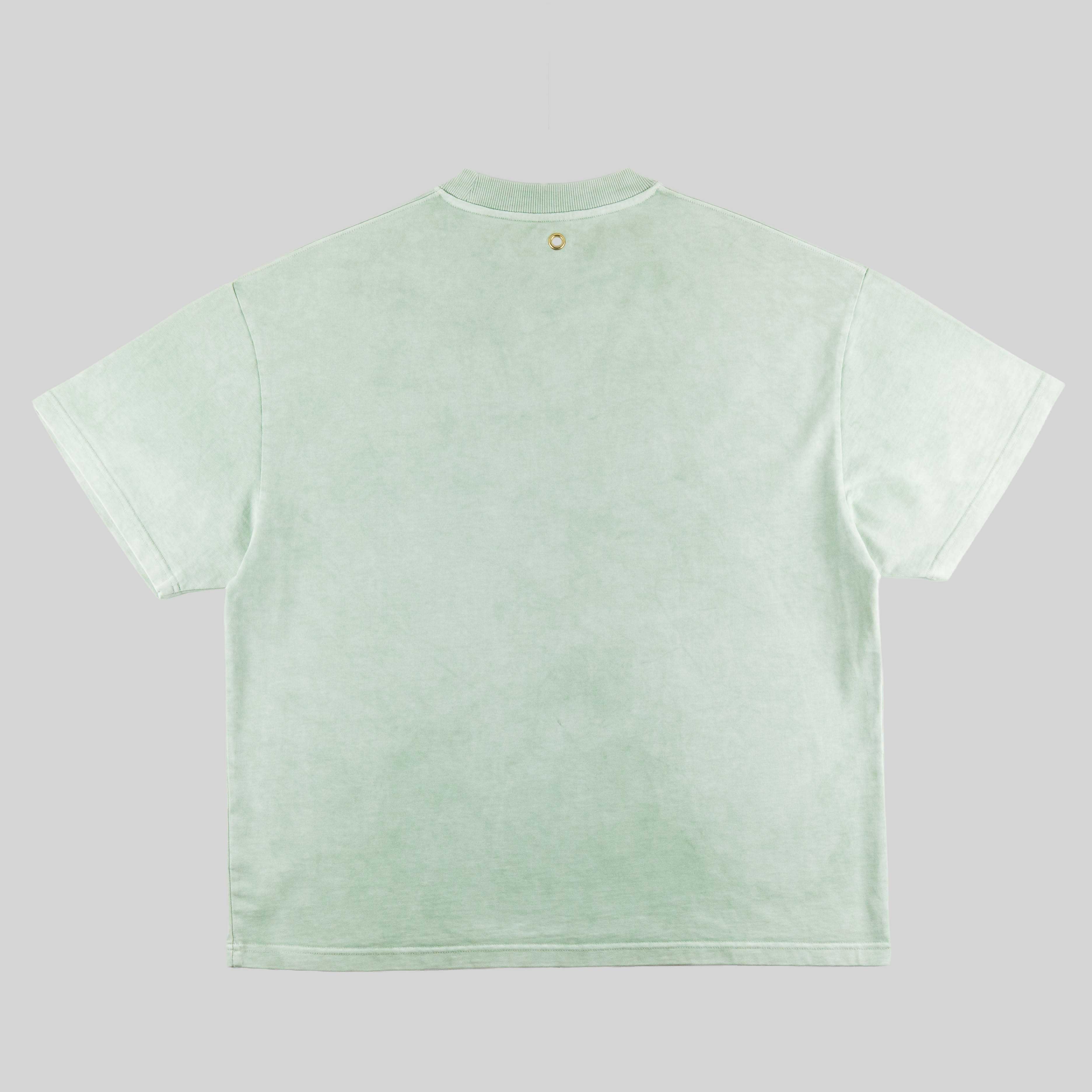 Tee, Naturally Dyed  - Lazy Green