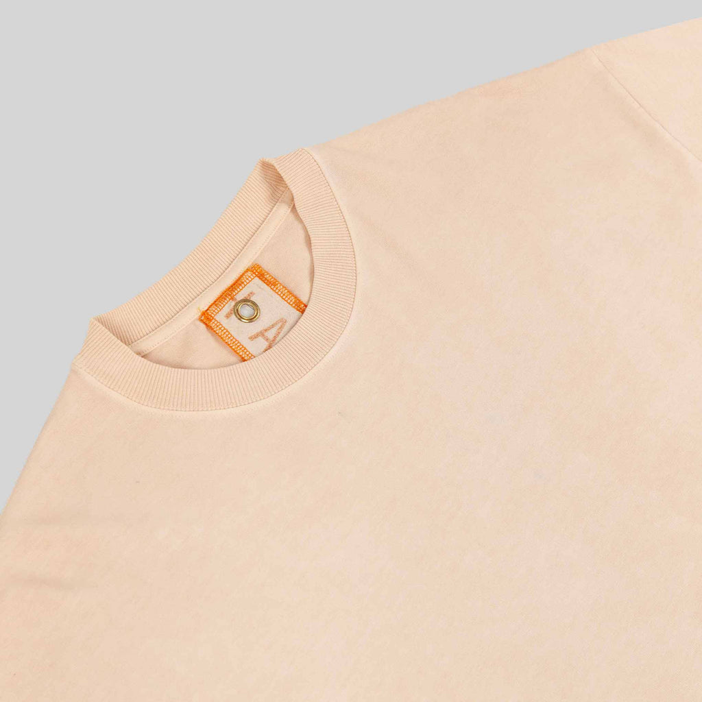 Tee, Naturally Dyed  - Apricot