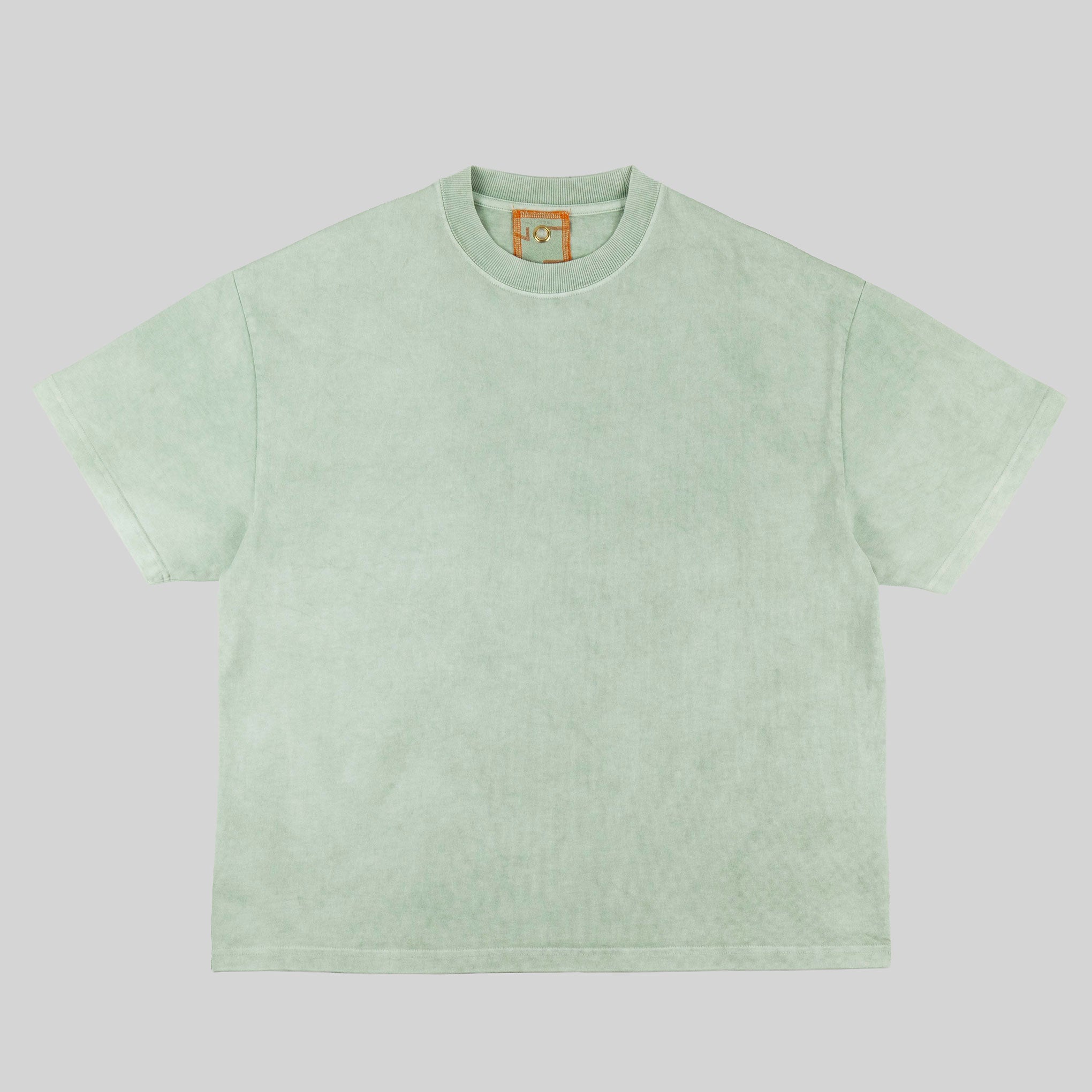 Tee, Naturally Dyed  - Lazy Green