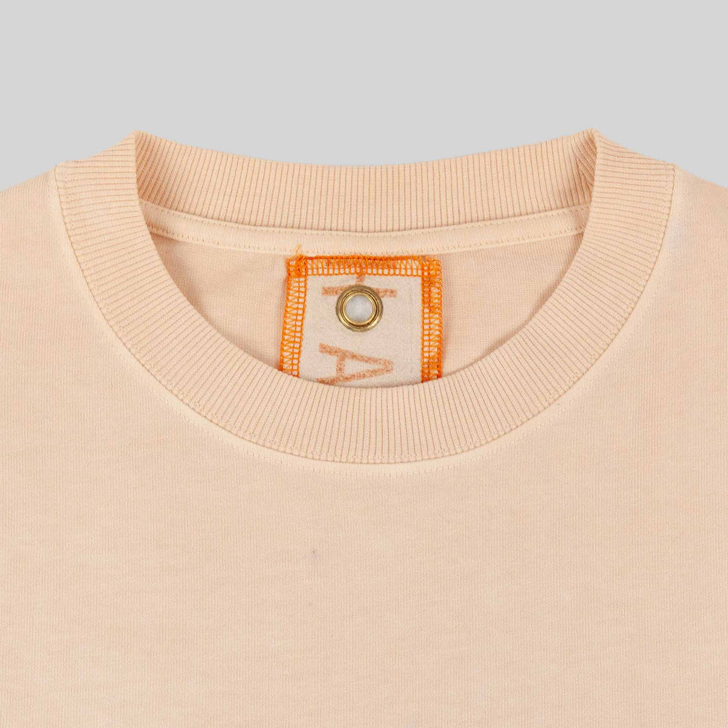 Tee, Naturally Dyed  - Apricot