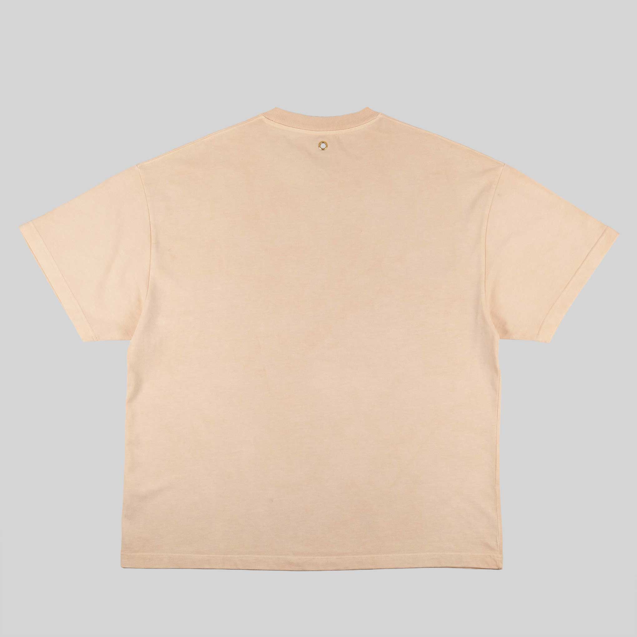 Tee, Naturally Dyed  - Apricot