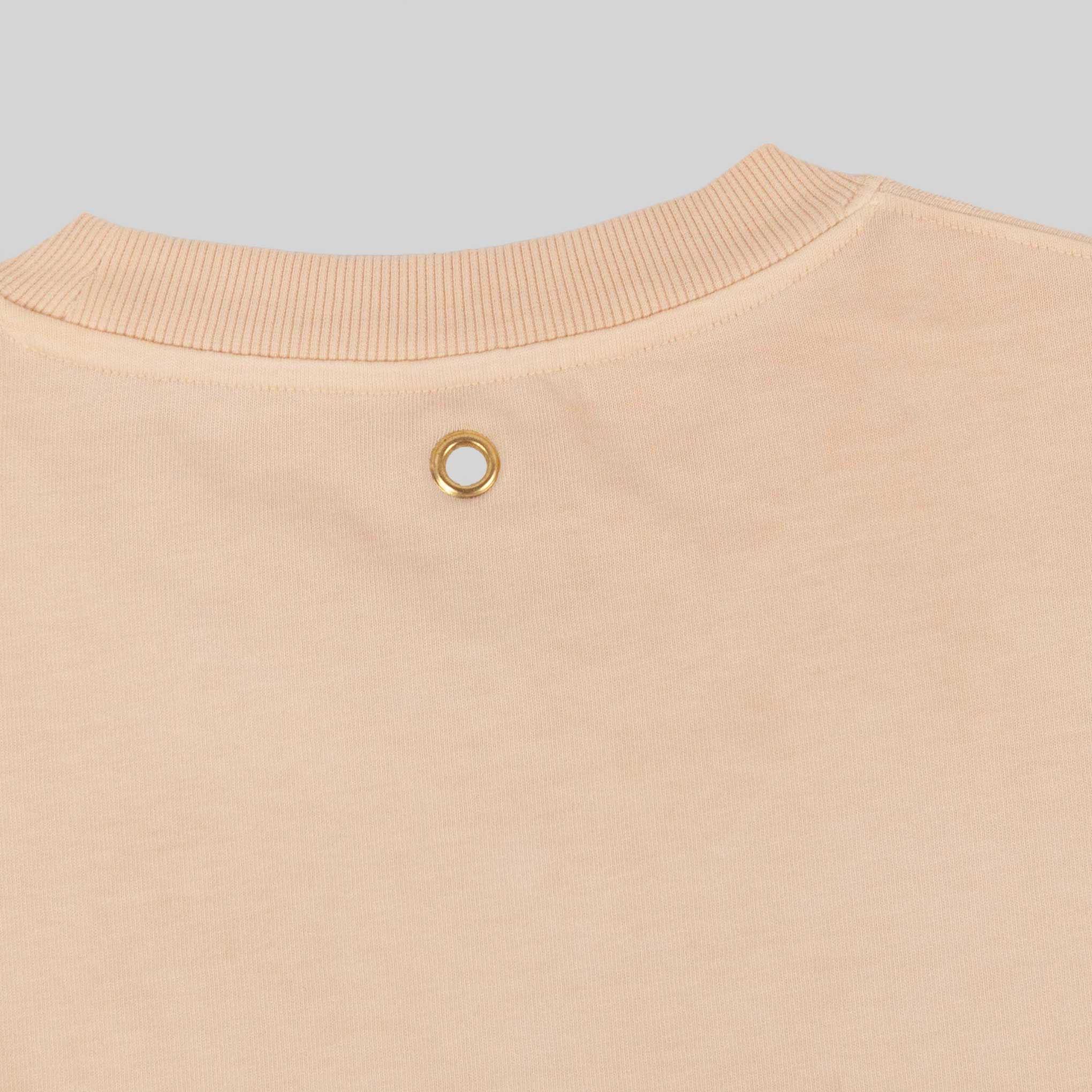 Tee, Naturally Dyed  - Apricot