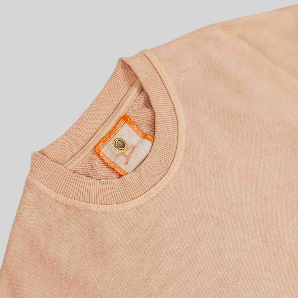 Sweatshirt, Naturally Dyed - Apricot