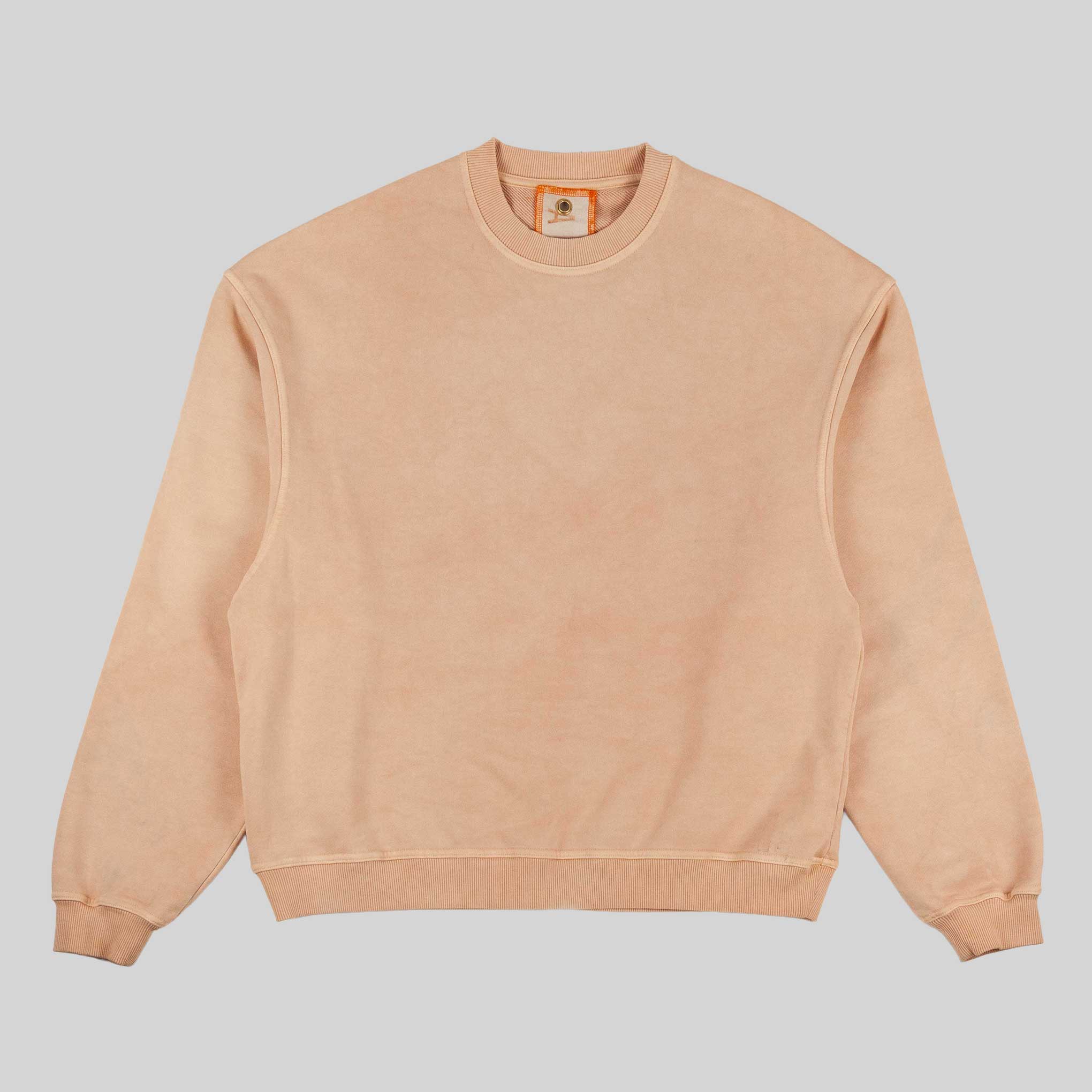 Sweatshirt, Naturally Dyed - Apricot