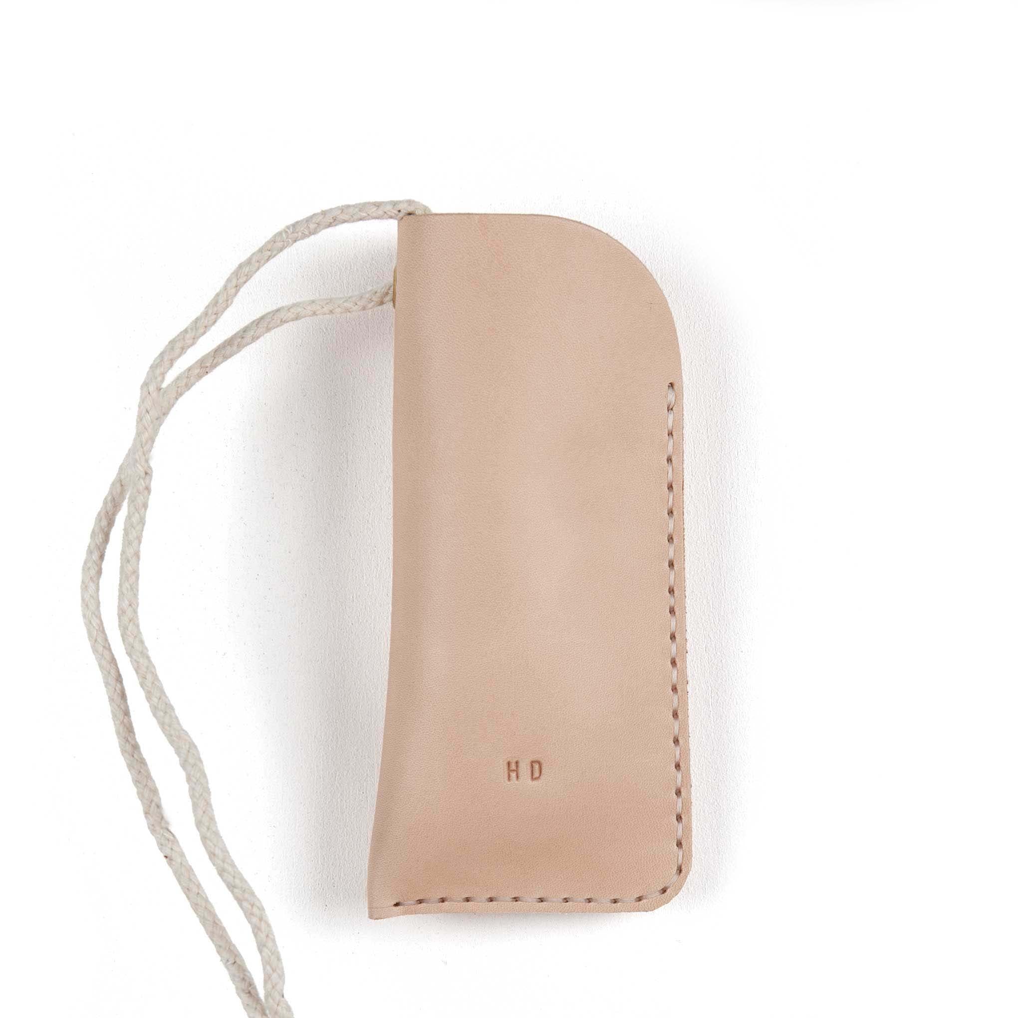 Glasses Case, Hand Sewn - Nude