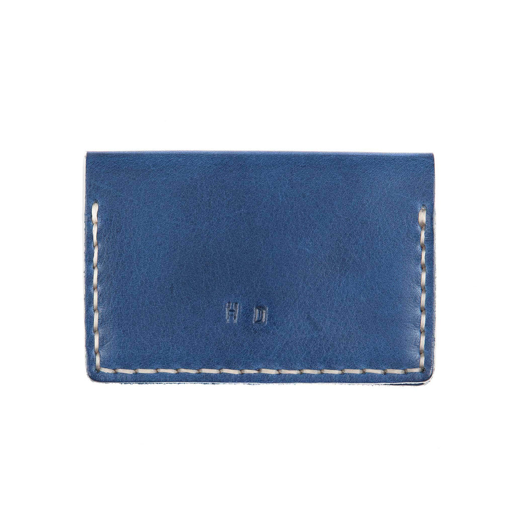 Card Holder, Hand Sewn - Ink